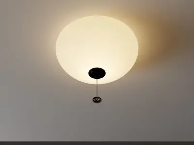 Light bulb  ceiling   Hampton Bay 3D model