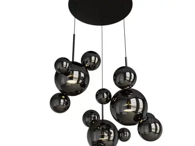 Chandelier Bolle Circular Chandelier 14 BUBBLE  3D model