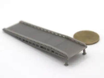 HO Loading ramp train model  3D print model