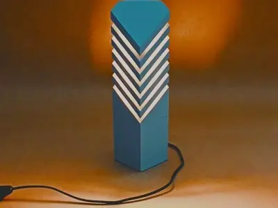 Mystic lamp 3D print model