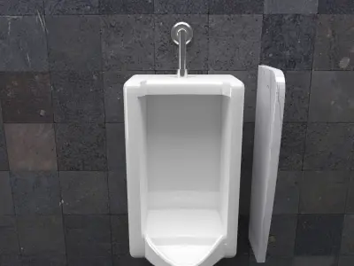 Urinal 9 - 3D model