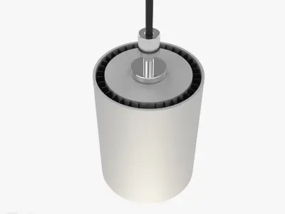 Zumtobel Vivo-P M pendant spotlight 3D model