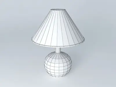 Lamp with shade Free 3D model