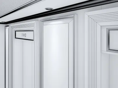 Elevator Design Low-poly 3D model