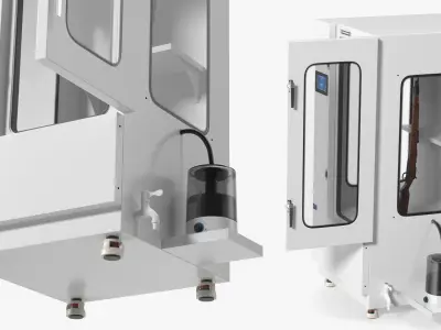  Fingerprint Visualization Chamber With Long-Gun 