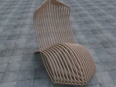 Kinetic Chair 1 3D model