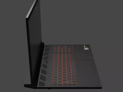 Dell G15 gaming laptop Free 3D model