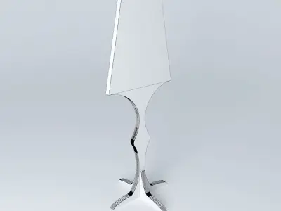 WOODEN BIG LAMP Free 3D model