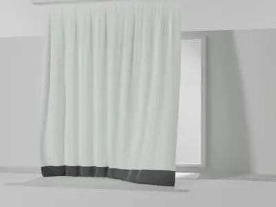 best 10 curtain collection  3D model