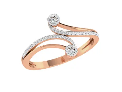 35 Ultra light wt Women Ring 3dm renders details  3D Model Pack