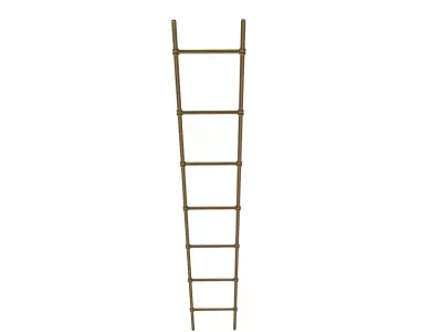 Ladder Low-poly 3D model