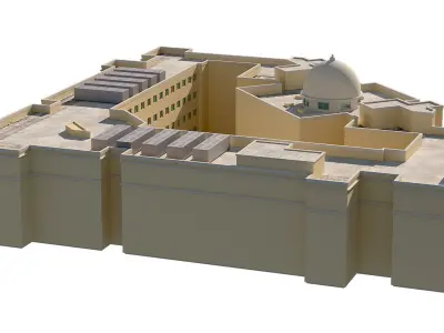 JSS International School Dubai Jumeirah Village 3D model