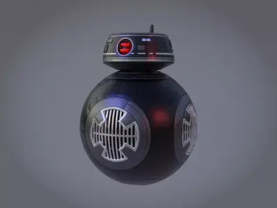 BB-9E - Star Wars Droid 3D model