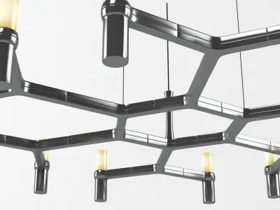 Nemo Crown Plana Minor Chandelier 3D model