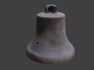 Berlin 1936 Olympic Bell WW2 with details 3D model