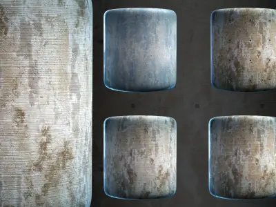 Concrete Wall - VOL 04 - Maps - Sbsar Texture