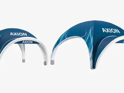 Tents Lite inflatable no walls Axion 3D model