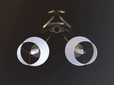 Wall Lamp Game Ready Low-poly 3D model