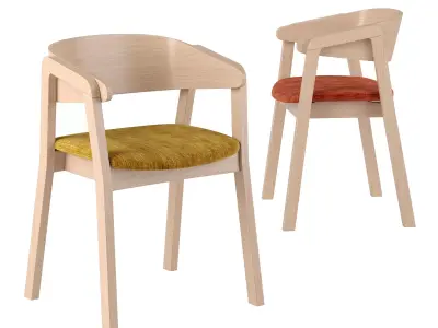 Klara chair CustomForm 3D model
