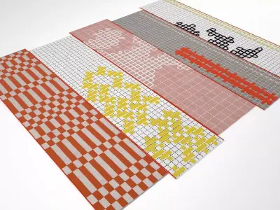 Bandas Orange 3D model