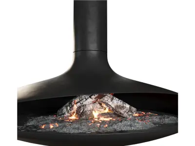 Fireplace Focus Creation Gyrofocus 3D model