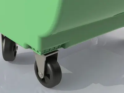 Garbage Dumpster 3D model
