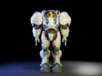 Stacraft Mariner 3D Low-poly 3D model