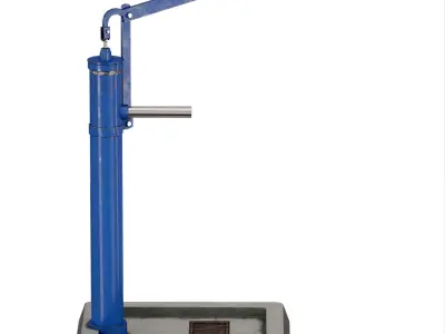 Outdoor water column 3D model