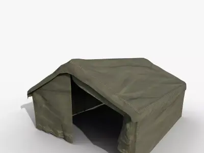 Tent 03 Low-poly 3D model