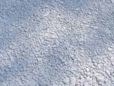 River Pebbles 3D model