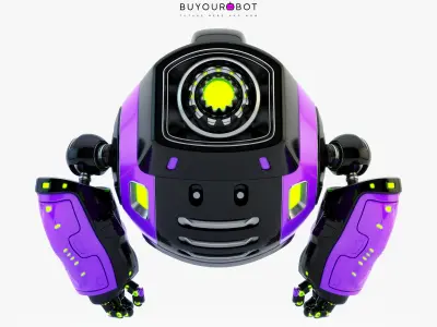 Dog walker IX bot 3D model