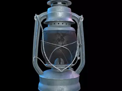 old lantern 3D model