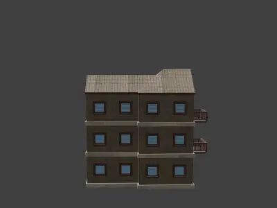 House Model 15 Low-poly 3D model