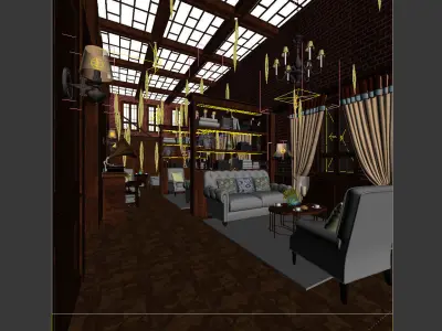 Business - Food Beverage 7-0124 3D model