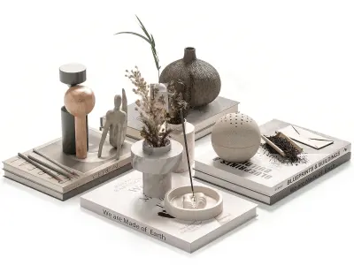 Decorative set 34 Corona 3D model