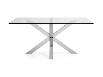 Emberto Glass Dining Table 3D model