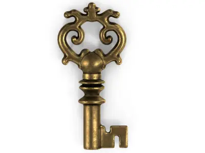 Key old 3D model