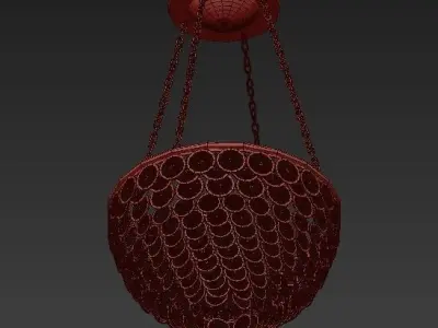 Quorum Chandelier Small 3D model