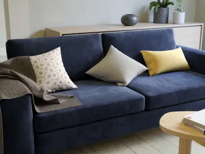 Living room - Scandinavian style - Photorealist 3D model
