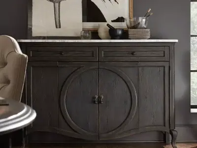 Arabella Drawer Credenza 3D model