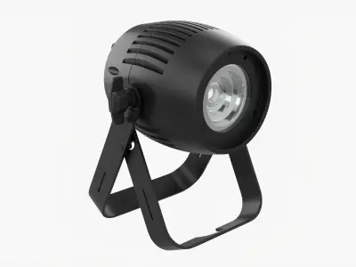 Compact LED light spot 3D model