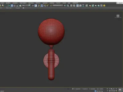 Brielle Sconce Low-poly 3D model