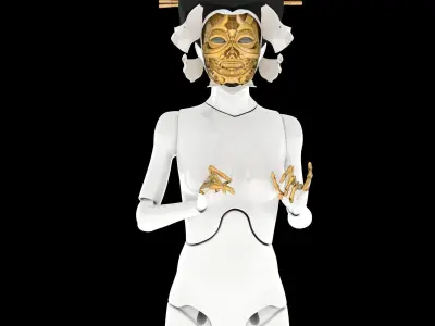 Ghost In The Shell Geisha 3D model