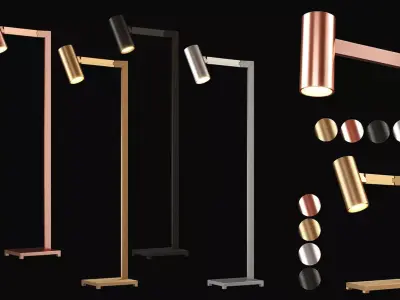 Nahoor Mahari lamp collection 3D Model Pack