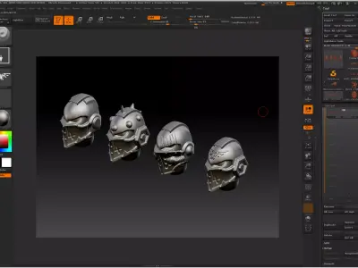 HEAD MIX 1 CROCIATUS  3D print model