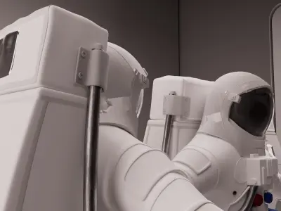 SPACE SUITE  3D model