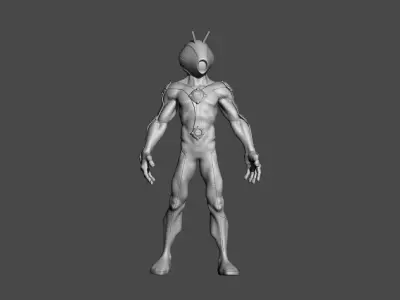 Future Antman  3D print model