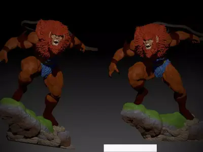 Beastman Fan art Winky 3D print model