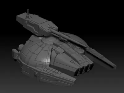 Devastation Tank 3D print model