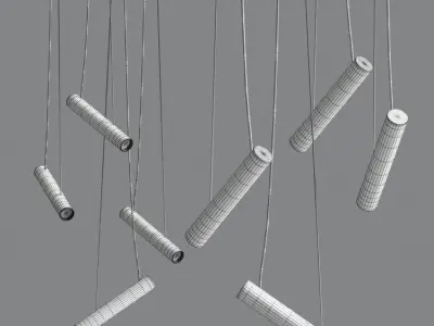 Pepo Pendant Light Collection 3D model